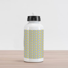 Hand Drawn Lemons Aluminum Water Bottle