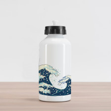 Ocean Surfing Aquatic Aluminum Water Bottle