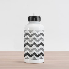 Wood Texture Pattern Aluminum Water Bottle