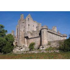 Craigmillar Castle Aluminum Water Bottle