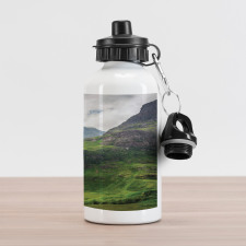 Highland Outdoor Scene Aluminum Water Bottle