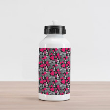 Strawberries Flowers Aluminum Water Bottle