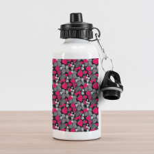 Strawberries Flowers Aluminum Water Bottle