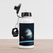 Planets of the Solar System Aluminum Water Bottle