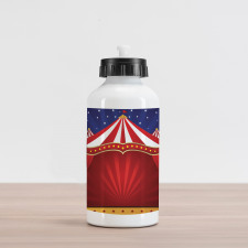 Canvas Circus Tent Aluminum Water Bottle