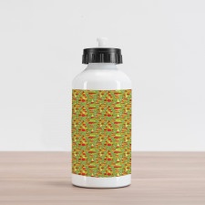 Happy Holiday Vibe Aluminum Water Bottle