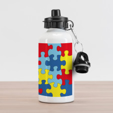 Design Symbolizing Disorder Aluminum Water Bottle