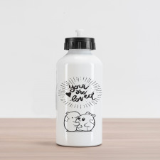 Cuddling Creatures Aluminum Water Bottle