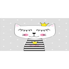 Meow Princess with a Crown Piggy Bank