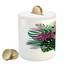 Exotic Bouquet Piggy Bank