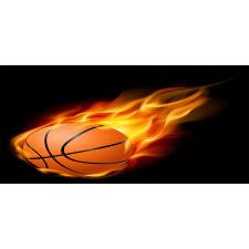 Basketball Fire Shoot Piggy Bank