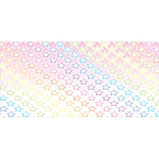 Stars in Rainbow Colors Piggy Bank