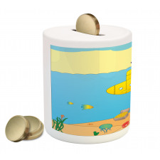 Sea Creatures Piggy Bank