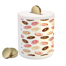 American Dessert Donuts Piggy Bank