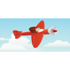 Airplane Flying Cloud Piggy Bank