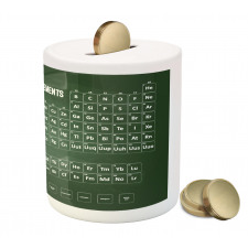 Science Elements Piggy Bank