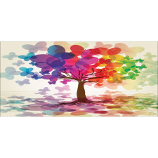 Colorful Spring Tree Piggy Bank