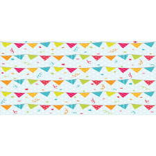 Birthday Party Flags Stars Piggy Bank