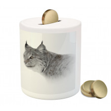 Wild Lynx Norway Piggy Bank