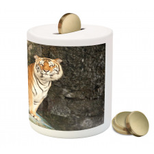 Alert Angry Royal Feline Piggy Bank