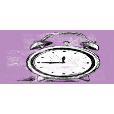 Retro Alarm Clock Grunge Piggy Bank