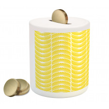 Retro Curves Piggy Bank