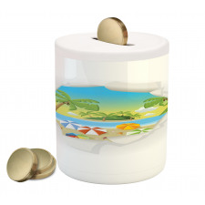 Tropical Elements Ocean Piggy Bank