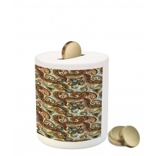 Persian Teardrop Motif Piggy Bank