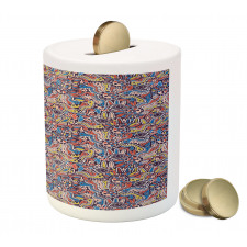 Mosaic Bohemian Piggy Bank