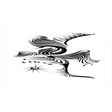 Abstract Phoenix Design Piggy Bank