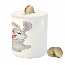 Cartoon Rabbit Piggy Bank