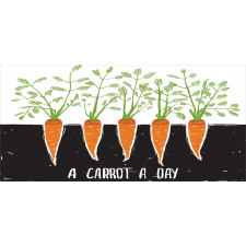 Growing Carrots Piggy Bank