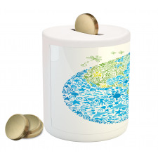 Planet Ecology Theme Piggy Bank