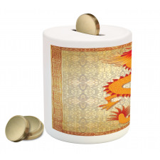 Chinese Folk Elements Piggy Bank