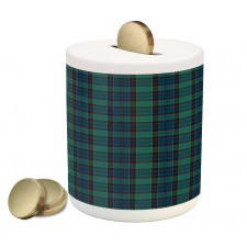 Scottish Folklore Pattern Piggy Bank