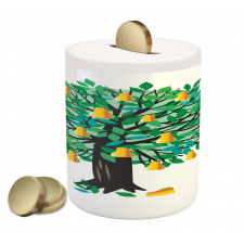 Flourishing Fruit Tree Eco Piggy Bank