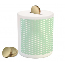 Vintage Design Polka Dotted Piggy Bank