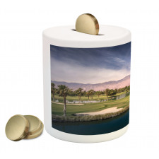 Picturesque Landscape of Chino Piggy Bank