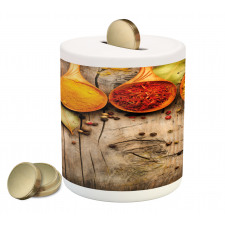 Saffron Turmeric Cinnamon Piggy Bank