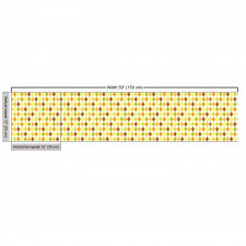 Geometrik Parça Kumaş Minimal Dörtgenler Tekrarlı Sade Desen