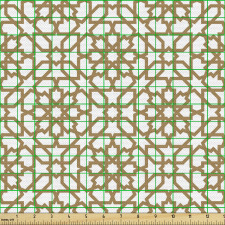 Mozaik Parça Kumaş Geometrik Geleneksel Zarif Osmanlı Desenleri