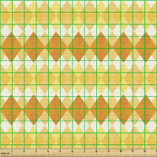 Geometrik Parça Kumaş İç İçe Yerleştirilmiş Baklava Dilimleri