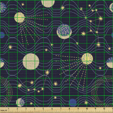 Galaksi Parça Kumaş Tekrarlanmış Gezegen ve Takım Yıldızları