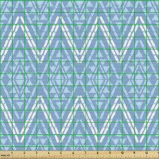Oryantal Parça Kumaş Zik Zak Çizgili Üçgenli Bohem Kompozisyon