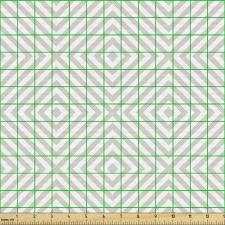 Geometrik Parça Kumaş Diyagonal Çizgili Kareli Tasarım Çalışma