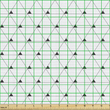 Desen Parça Kumaş Bir Köşesi Üçgen Boyanmış Çizgili Şekiller