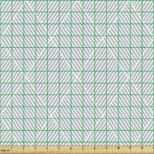 Geometrik Parça Kumaş Yüzeyi Yatay Çizgili Eşkenar Dörtgenler