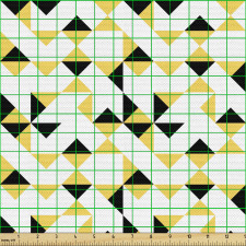 Geometrik Parça Kumaş Yaratıcı Üçgenli Tasarım İllüstrasyonu