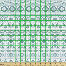 Etnik Parça Kumaş Yatay Şeritlerde Kabilesel Çizim Sade Görsel 