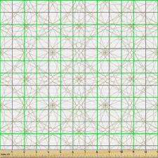 Etnik Parça Kumaş Karmaşık Geometrik Şekillerden Çiçekler Desen